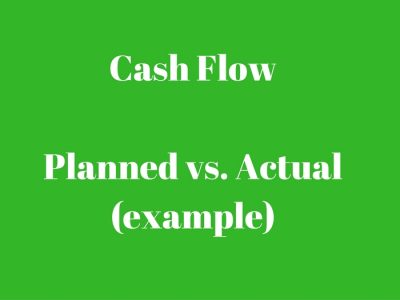Cash Flow: Planned vs. Actual